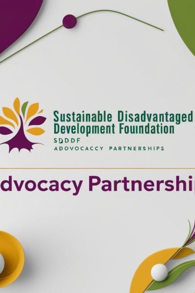 make SDDF Advocacy Partnerships image of Sustainable Disadvantaged Development Foundation please exclude people's image