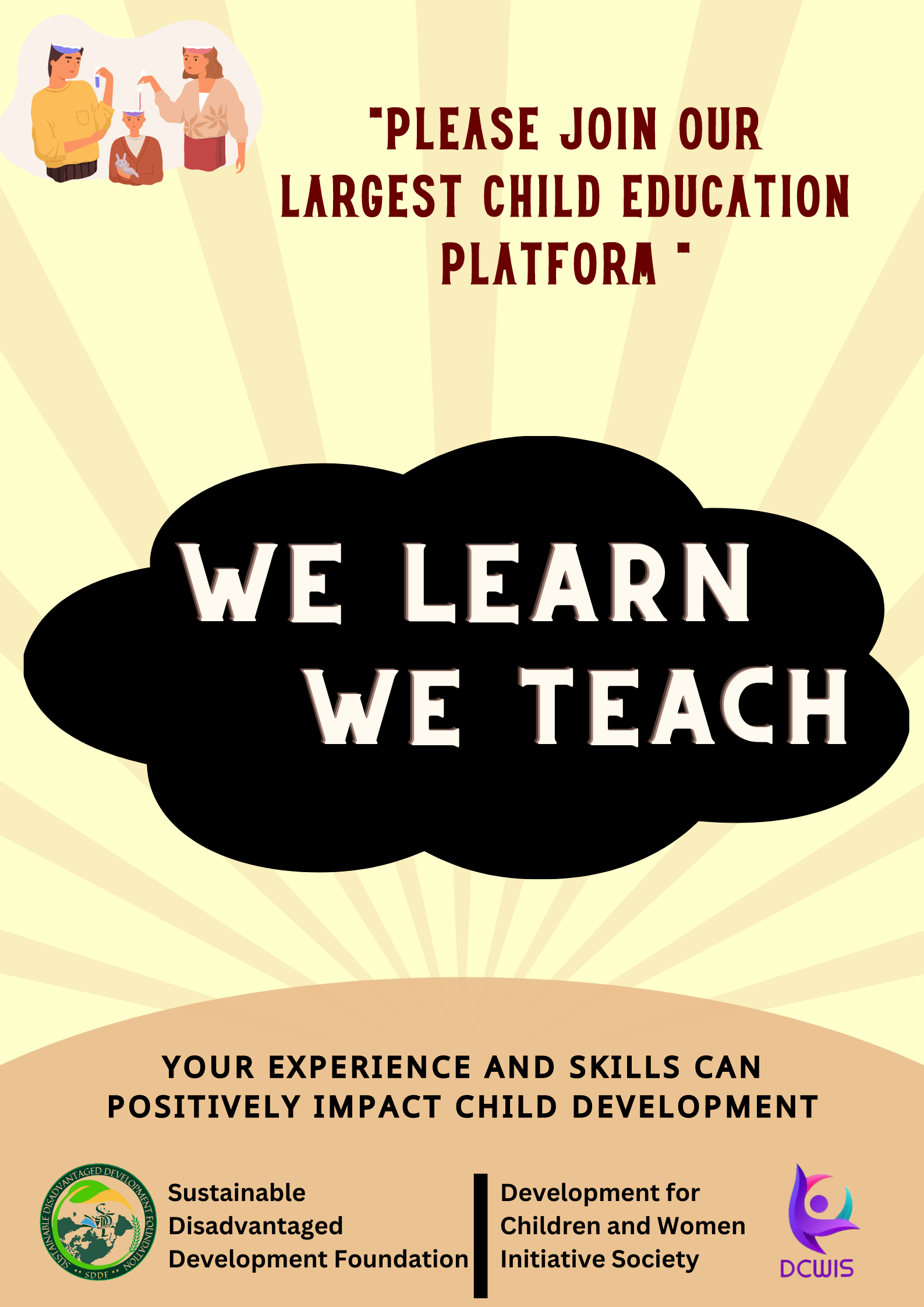 Copy of Cream Simple Stand Up to Bullying Poster